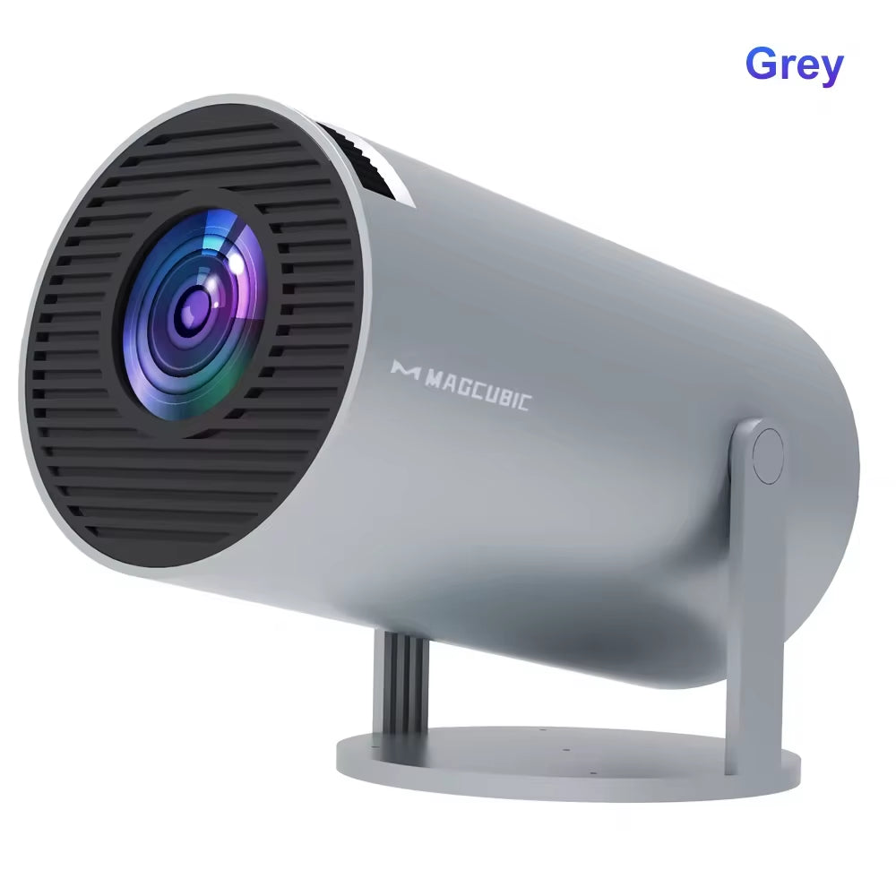 Projector HY300 Wifi6 290ANSI Android11.0 4K Allwinner H713 130"Screen BT5.0 1280*720P Home Theater Outdoor Portable