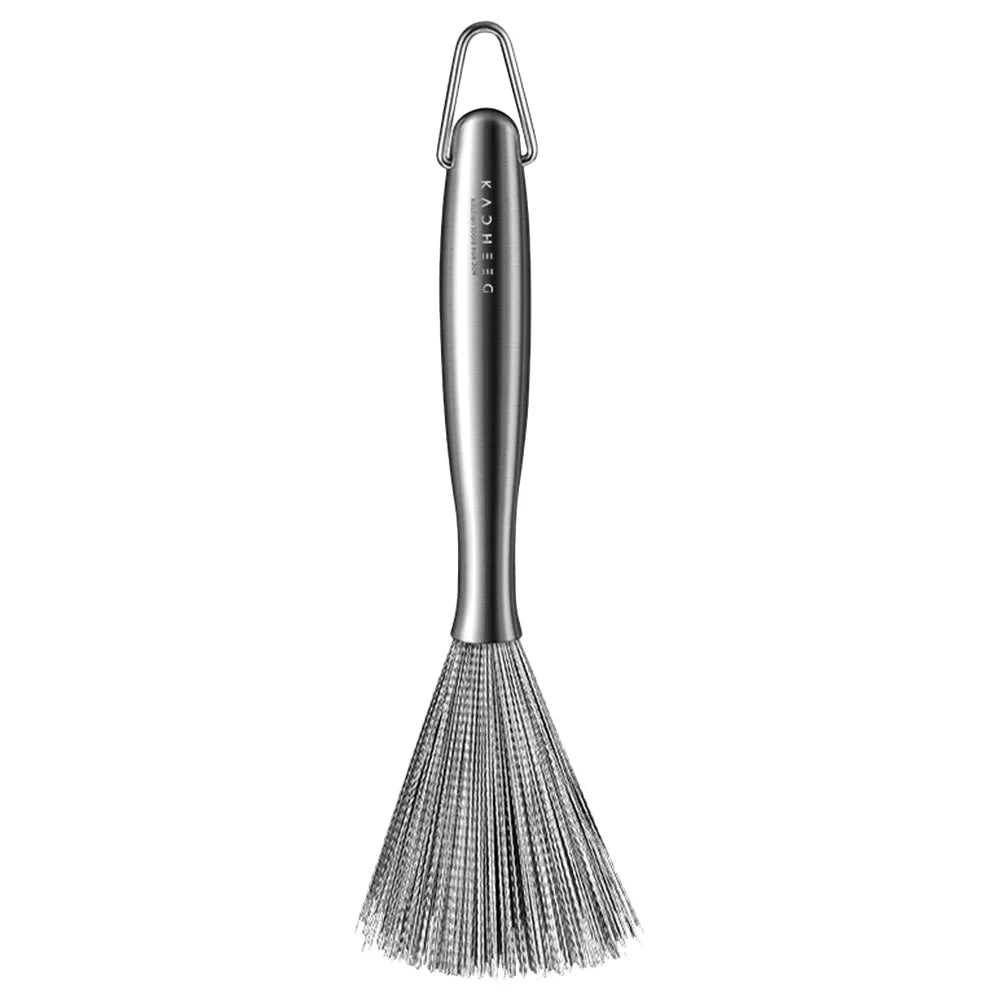 Stainless Steel Scrubber Metal Dish Kitchen Brushes Cookware Washing Brush Pot Cleaning Tools Household Merchandises